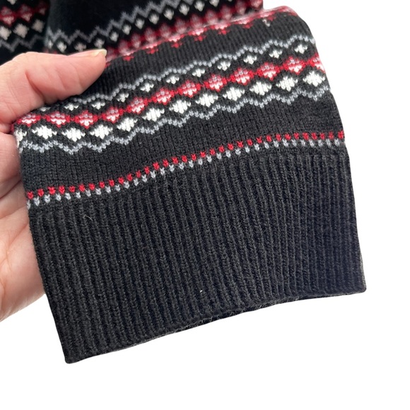 Croft and Barrow Button Up Print Sweater Cardigan Large - Picture 6 of 12